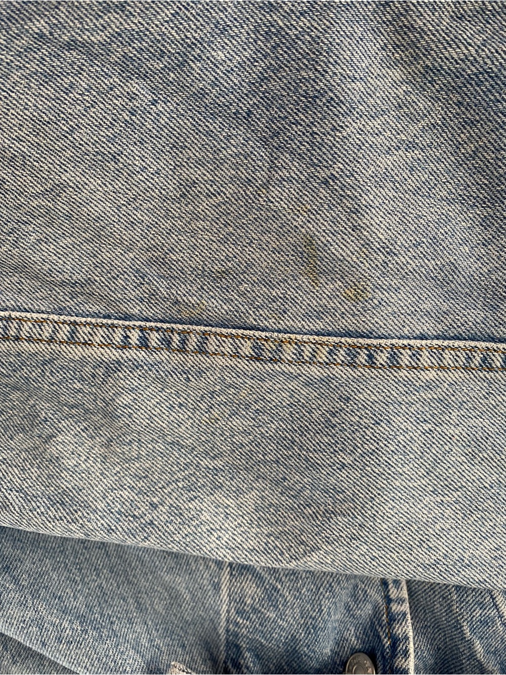 GAP Vintage Denim Jacket Large - Picture 14 of 15